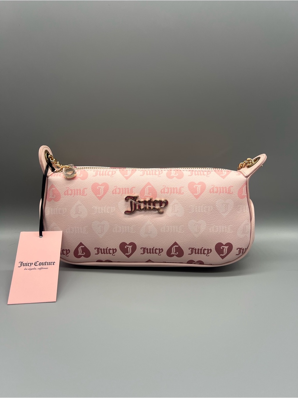 Juicy couture girls just wanna have fun shoulder bag purse